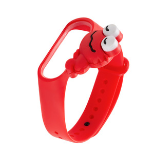 Correa para <span class=keywords><strong>Mi</strong></span> <span class=keywords><strong>Band</strong></span> <span class=keywords><strong>7</strong></span>, Diseño de Dibujos Animados, Transpirable, Deportiva, Impermeable, Material TPU, 12 mm de Ancho, Compatible con China - Product Image 3