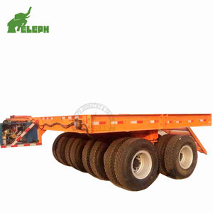 <span class=keywords><strong>Remorque</strong></span> semi-<span class=keywords><strong>remorque</strong></span> électrique robuste autopropulsée pour le transport de poutres longues - Product Image 3