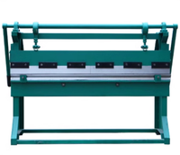 Petite presse plieuse manuelle pour le pliage de tôles métalliques