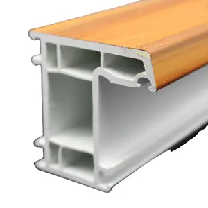 pvc profile decco plastic extrusion frame pvc plastic profile more designs China factory price thailand pvc windows and doors