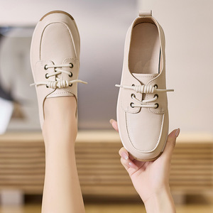 Zapatos planos de tacón de cuña de verano para mujer multicolor de gran tamaño cómodos zapatos gruesos de plataforma sin cordones suelas suaves que no cansan para - Product Image 3