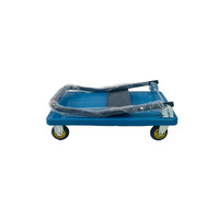 Carro de plataforma plegable de 4 ruedas para uso industrial, de plástico y metal, con soporte OEM personalizado, herramientas de compra