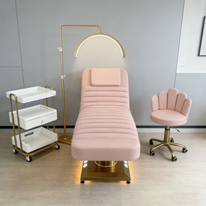 सौंदर्य बिस्तर सेट सोने के आधार 3/4 मोटर बाल धोने स्टूडियो सौंदर्य सैलून उपचार स्पा बिस्तर मालिश मेज चेहरे बिस्तर - Product Image 4