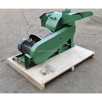 Broyeur à marteaux multifonctionnel HOPE, capacité 1T/H, granulométrie des granulés 3-30mm, moteur haute efficacité, usage domestique et agricole, pour le bois