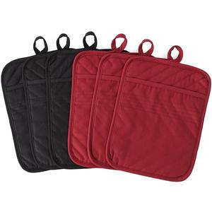 แผ่นรองแก้วผ้าฝ้ายทนความร้อน,แผ่นรองแก้วสำหรับใช้ในครัวหม้อพักน้ำสำหรับอบอุปกรณ์เสริมสำหรับโต๊ะบาร์บีคิวทำอาหาร - Product Image 1