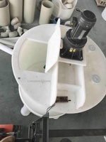 PP PE PVC HDPE réservoir de mélangeur de liquide chimique anti-corrosif mélange d'acide fort détergent liquide de toilette faisant la machine