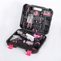 Kit de tournevis et perceuse électriques sans balais OEM à alimentation manuelle avec boîte à outils et mallette rigide