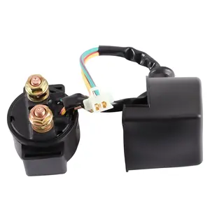 GOOFIT Solenoid Starter Relay Replacement For Motorcycle ATV Scooter Dirt Bike Go Kart Pit Bike 4 Wheeler Quad Bikes Dune Buggy