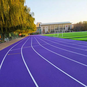 Inolp อุปกรณ์ปูพื้นสำหรับเล่นกีฬาสนามเด็กเล่นในโรงเรียนการฝึกอบรมวัสดุทางรันเวย์ EPDM สีพื้น - Product Image 1