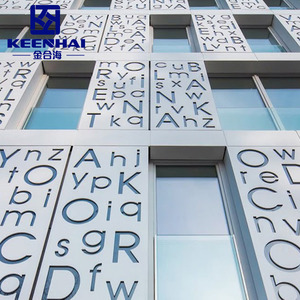 <span class=keywords><strong>Paneles</strong></span> de fachada <span class=keywords><strong>perforados</strong></span> de aluminio decorativos Panel de revestimiento de pared de Metal de acero cortado por láser <span class=keywords><strong>para</strong></span> uso en apartamentos y hoteles al aire libre - Product Image 2