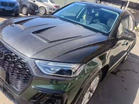 Nouveau Kit Carrosserie Capot Avant en Fibre de Carbone Sec Style MSY avec Fixations pour Audi Q5 SQ5 2018-2021 – Adaptation/Amélioration à Fixation par Vis