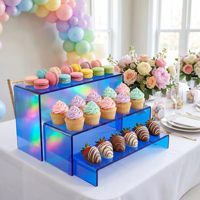 Support de présentation en acrylique, support à cupcakes, adapté pour la présentation de parfums et de desserts