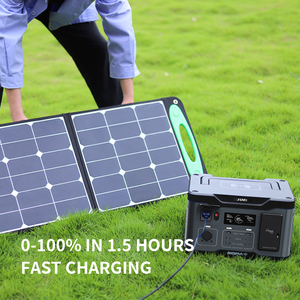 สถานีไฟฟ้าพกพา Senci 1200W พร้อมเครื่องกำเนิดพลังงานแสงอาทิตย์ความจุสูง 1152wh สำหรับใช้ในบ้านและนอกบ้าน รุ่น SC-600 สถานีไฟฟ้าพกพา SC-6 - Product Image 2