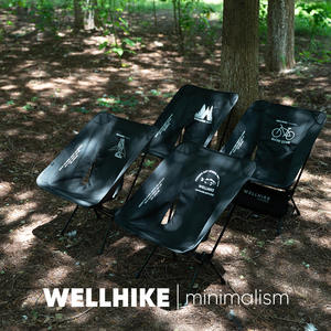 Wellhike <span class=keywords><strong>เก้าอี้</strong></span>พับได้สำหรับตั้งแค<span class=keywords><strong>ม</strong></span>ป์กลางแจ้งแบบพกพา, <span class=keywords><strong>เก้าอี้</strong></span>อะลู<span class=keywords><strong>ม</strong></span>ิเ<span class=keywords><strong>น</strong></span>ียมอัลลอยน้ำหนักเบาสำหรับตกปลาตั้งแคมป์ - Product Image 3