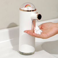 Distributeur de savon liquide sans contact intelligent moderne en plastique ABS pour la maison et la salle de bain