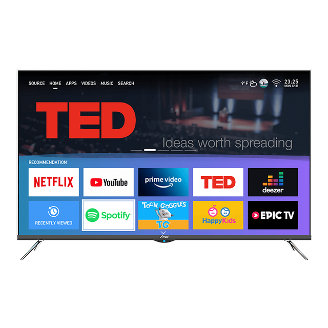 Wholesale Frameless Television 75 Inch Fhd Android Wifi 4k Ultra HD LED QMMINI LED Tvs