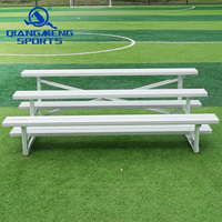 7.5 pieds de gradins portables en aluminium personnalisés siège de tribune de sport