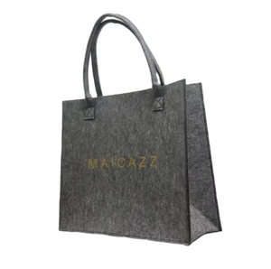Sac à provisions réutilisable de promotion écologique en feutre publicitaire d'entreprise personnalisée - Product Image 1