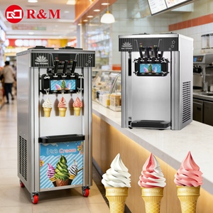 Máquina de helados Tawa de alta resistencia para mostrador, serie <span class=keywords><strong>USA</strong></span>, de origen tailandés, surcoreana y japonesa, para línea de producción en Karachi, Egipto - Product Image 5
