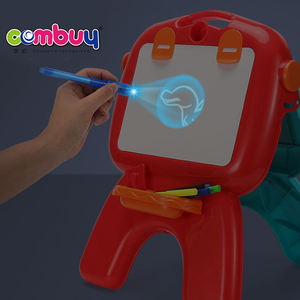 Mesa de escritura con caballete luminoso para niños, tablero educativo de dibujo para aprendizaje - Product Image 4