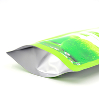 Pochette d'emballage de recharge personnalisée à prix d'usine pour teinture capillaire Pochette debout de forme stratifiée irrégulière spéciale en mylar avec bec
