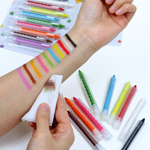 Gp 10 màu sắc Push-Up Twist Bút Chì Màu thiết lập không độc hại có thể giặt mặt sơn dính siêu mượt và dễ dàng để giữ quà tặng cho chàng trai cô gái - Product Image 4