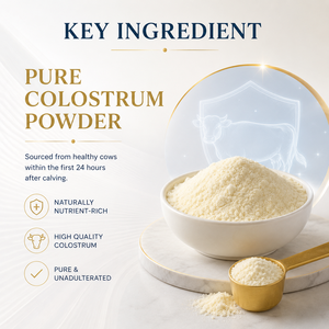 Calostro en Polvo Premium, Extracto <span class=keywords><strong>de</strong></span> Leche Entera, Alto en Proteínas, Factores <span class=keywords><strong>de</strong></span> Crecimiento, Salud Intestinal, <span class=keywords><strong>Suplemento</strong></span> Diario para el Bienestar - Product Image 2