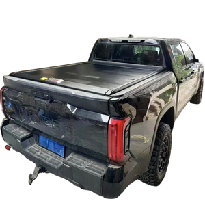 Accessoires pour camionnette Toyota Tundra 5.5ft <span class=keywords><strong>2007</strong></span>+ : couvre-caisse télescopique rétractable en aluminium - Product Image 1