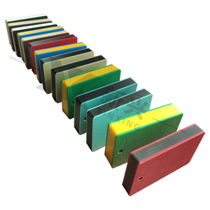 カスタムオレンジパターンテクスチャマリングレード右舷ダブルカラーHDPEシーボードパネルUV安定化プラスチックシート - Product Image 6