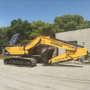 Grande demande Excavatrice hydraulique sur chenilles d'occasion Cummins Engine 20 tonnes Hyundai 220LC-9S haute performance fabriquée en Corée - Product Image 3