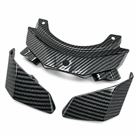 Panneaux latéraux de carénage arrière de moto pour Yamaha FZ-10 MT-10 2016-2021, aspect fibre de carbone, accessoires de carénage arrière