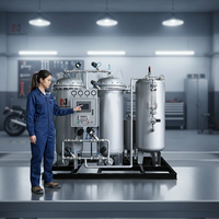 Générateur d'oxygène industriel PSA HIGHLIGHT neuf à prix d'usine, grande capacité, usage général, 220V/380V, moteur PLC, haute pureté, longue durée