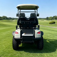 Nouveau modèle 2026 Rainbow, voiturette de golf électrique surélevée personnalisée à 2 places avec batterie au lithium 48V, buggy tout-terrain pour la chasse et les loisirs