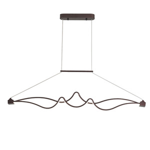 2026 Modern Wave Curve Restaurant Bar Club <strong>Commercial</strong> Led <strong>Kitchen</strong> Pendant <strong>Light</strong> - Product Image 5