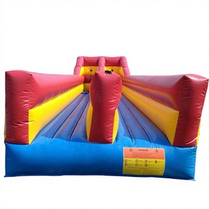 Outdoor party juegos hinchables interactive attraction running racing sports <b>inflatable</b> bungee run games - Product Image 1
