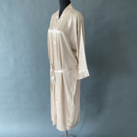 Vente en Gros Promotionnelle Pyjama de Haute Qualité Robe de Mariée en Satin Chemise de Nuit pour Femme