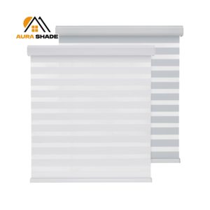 Mode tirai Zebra lapisan ganda pabrik penjualan langsung Model Manual tali kontrol pemadaman untuk Windows kantor atau rumah - Product Image 2