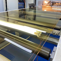 Pmma plexiglas 1220X2440mm personnalisé extrudé moulé feuille acrylique de couleur en plastique transparent pour la découpe Laser et l'impression d'écran en soie