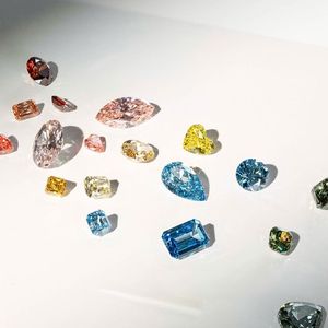 Round Brilliant Cut 0.2ct-0.3ct Lab Created Diamond Round Shape 18K <b>Gold</b> Filled Diamonds for Women's Gift - Product Image 1