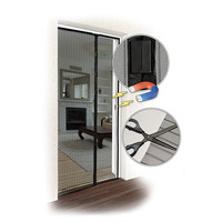 Moustiquaire magnétique DIY pour porte domestique, rideau de porte, rideau magnétique pour porte