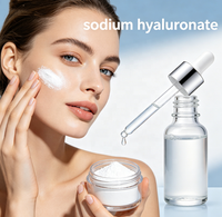 Bubuk Sodium Hyaluronate Granular Seragam (CAS 9067-32-7 Kemurnian 95%) Bahan Kimia Perawatan Rambut Kosmetik Polimer Kelas Grosir.