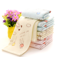Serviette de toilette pour enfants 25*50cm 40g/pièce, motif chien, 100% coton, hypoallergénique, écologique, séchage rapide, douce, absorbante, usage domestique, vente en gros