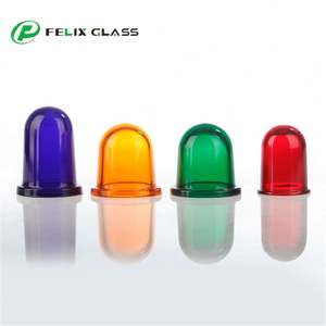 Cubiertas de Iluminación para Interiores y Exteriores de Diseño Industrial Moderno, Cilindro de Vidrio Borosilicato Ecológico a Prueba de Explosiones, Rojo, Azul, Verde - Product Image 2