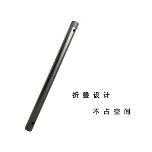 Sierra de mano plegable de aluminio para acampar, 38x17,5 cm, ligera, portátil, para uso manual en campamentos y tala de madera - Product Image 1