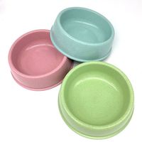 Cuencos de plástico de alta calidad y baratos para mascotas, alimentadores, bebedero para animales, cuenco de comida para perros