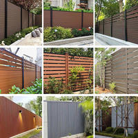 Panel de Cerca WPC Tradicional al por Mayor, Superficie con Textura de Madera 3D, Impermeable, Ignífugo, Insonorizado, Antiestático, para el Hogar y Villas