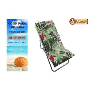 TUMBONA 50X120CMX4CM-5 Tapete de Playa de Algodón Entrelazado con Esponja para Baño - Product Image 1