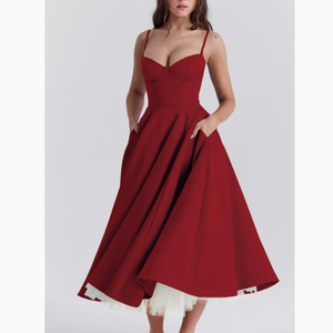 Nuevo <span class=keywords><strong>Vestido</strong></span> de <span class=keywords><strong>Princesa</strong></span> de Verano 2026, Estilo Europeo/Americano, de Alta Gama, Vintage, sin Cuello, con Malla Translúcida, Doble Capa, Talla 2XL - Product Image 6