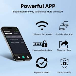 Grabadora de Voz con IA de 64 GB para Convertir Voz a Texto, Chat GPT, Dispositivo de Voz con IA, Grabadora de Voz y Tomador de Notas para Teléfono - Product Image 5