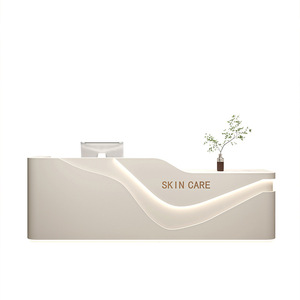 2025 mới sơn đơn giản Thẩm mỹ viện tiếp tân bàn quần áo cửa hàng thanh nhỏ bảng đăng ký tùy chỉnh - Product Image 5